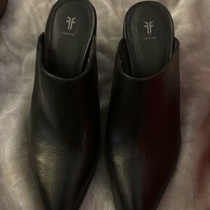 Black Frye Mules